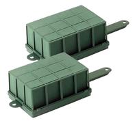 minkissy Fango per Composizioni Floreali 2 Pezzi Gabbia in Schiuma, Forniture per Composizioni Floreali Fai da Te, per Decorazioni da Parete e Tavolo in Eventi e Casa