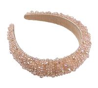 minkissy Fasce Per Eleganti Fascia Per Con Perline Spesse Copricapo Per Compleanni Balli Studenteschi Concorsi Accessori Di Moda