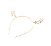 minkissy fascia di corno Cerchietto colorato per Natale fascia unicorno costume da mucca da donna costume con orecchie di agnello accessori mucca da cervo per lega