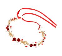 minkissy Fascia Floreale Per Da Sposa Decorazione Per Da Festa Design Per Copricapo Da Donna Per La Famiglia Reale