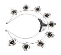 minkissy Fascia Halo di Nostra Signora fascia per cuffie fascia della dea maria hair band hair ribbon coroncina sposa puntello decorativo per da festa cerchio per multiuso