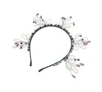 minkissy Fascia Per Accessori Fascia Di Strass Vestire Il Copricapo Gruppo Musicale Fascia Per Carnevale Fascia Barocca Per Le Donne Banca Da Ragazza Cristallo
