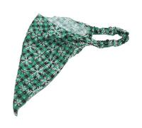minkissy Fascia per Capelli Natalizia in Raso Bandana Elastica Fiocco di Sciarpa per Donne Accessorio per Capelli da Usare in Vari Modi come Foulard o Sciarpa al Collo