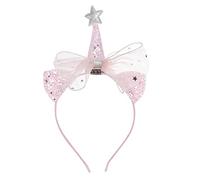 minkissy Fascia Per Decorativa Per Feste - 1 Fascia Per A Forma Di Per Bambine Con Un Design Adorabile Da Indossare Ideale Per Feste Di Compleanno Celebrazioni E Balli in Maschera