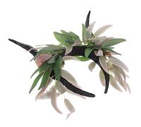 minkissy Fascia Per in Corno Di Antilope Realistico Accessori Gotici Per Donne Fascia Per Di Halloween