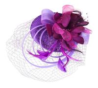 minkissy Fascino Affascinante Da Donna Con Fascia Per Cappello Da Tè Fermaglio Per Con Accessori Per La Sposa Look Elegante E Romantico.