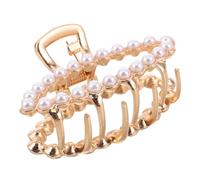 minkissy Fermaglio Per Capelli Antiscivolo in Metallo Piccole Perle Accessori Per Capelli Per Donne e Ragazze Per Feste e Sottili Ricci