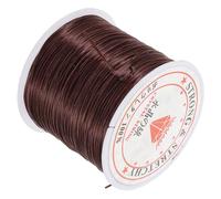 minkissy Filo Invisibile in Silicone Per Extension Capelli Filo Elastico Per Progetti Artigianali Di e Creazione Braccialetti Design Leggero e Resistente