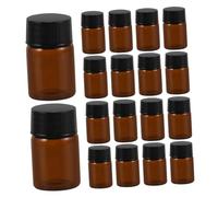 minkissy Flaconi Per Il Trucco Da Viaggio A Prova Di Perdite 100 Pezzi Flaconi Per L'erogazione Di Color Ambra Piccoli Robusti E Versatili Per Le Tue Esigenze Di Bellezza