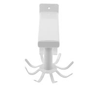 minkissy Gancio Multiuso Girevole a 360° in Alluminio per Utensili da Cucina, Appendino Sospeso da Parete 8 Ganci, Organizer Cucina Salvaspazio per Stoccaggio Pratico e Accesso Rapido