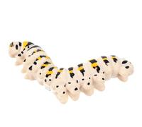 minkissy Giocattolo Bruco Simulazione in Plastica Decorazione Realistica a Forma di Verme Sicuro, Giocattolo Educativo per Giardino e Attività Famigliari