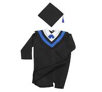 minkissy Graduation Gown And Cap Set For Kindergarten Breathable Material Academic Design Suitable For Height