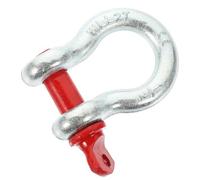 minkissy Grillo di Ancoraggio Zincato 1/2 Perno a Vite per Sollevamento 2 Tonnellate Attrezzo Robusto per Carichi Pesanti in Ambito Off Road e Cantieristico