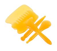 minkissy Gua Sha in Resina per e Corpo Kit con Penna Acupressione Raschietto Muscolare e Piastra Quadrata Portatile Strumento per Rilassamento e Stimolazione Meridianica