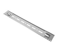 minkissy Hanger Plate Bracket in Acciaio Argento, Rectangular, Adjustable Fit, Easy Maintenance for Kitchen Range Hood and Kitchen Appliance