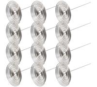 minkissy Infusore per Tè Creativo in Acciaio Inox 12 Pezzi Filtro a Spirale, Accessori per Teiera Adatti a Uso Personale e Regali per Amici