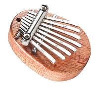 minkissy Kalimba 8 Tasti in Legno Mini Pianoforte a Pollice Portatile, Strumento Musicale a Dita Per Principianti, Piccolo Piano Da Pollice Per Praticare e Suonare Ovunque