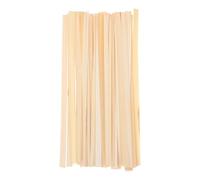 minkissy Kit 50 Strisce per Tessitura in Bambù Naturale 1x30 Cm, Materiale per Ventagli Fai da Te e Artigianato, Bastoncini Intreccio Cesti e Progetti Creativi per Adulti