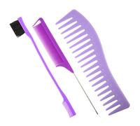 minkissy Kit Di Pettini Per Parrucchieri 2 Set Da 6 Pezzi Pettini Per Lo Styling Punte Arrotondate Morbide E Termiche Impugnatura Comoda Per Barbieri E Parrucchieri