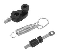 minkissy Kit Molla Tendicatena Pedale Grancassa Nero Molla Tensionatrice per Pedale Batteria Parte Ricambio Resistente e Facile da Installare Accessorio Percussione per Batteristi Design