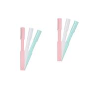 minkissy Kit Per Sopracciglia Delicato Da 2 Set Per Donne E Uomini Pettine Di Precisione in Acciaio Inossidabile Per Lo Styling Del Trucco 3 Pezzi * 2