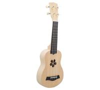 minkissy Kit Ukulele Fai da Te per Ragazzo Ragazza e Musicisti, Materiale Legno e Plastica, Pittura Manuale Sicura, Set Completo per Principianti DIY