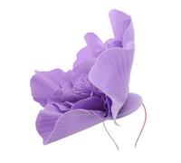 minkissy Large Flower Fascinator Cerimonia Cerchietto con Artificiale Accessorio Leggero per Tea Party Matrimonio e Carnevale
