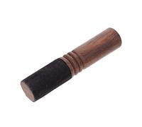 minkissy Mallet Legno per Campana Tibetana Media Bastone per Ciotola Sonora da Meditazione Accessorio Portatile per Guarigione con Superficie Liscia e Ergonomico