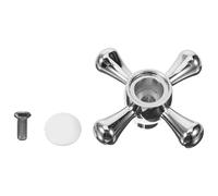 minkissy Maniglia per Rubinetto in Lega di Zinco Argento Installazione Facile e Uso Duraturo per Cucina e Bagno Accessori per Lavandino Funzionali e Resistenti