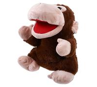 minkissy Mano Scimmia Peluche Interattivo con Bocca Mobile Educativo per Raccontare e Promuovere Abilità Sociali Morbido e Confortevole