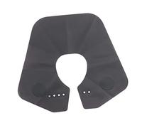 minkissy Mantellina Per Parrucchiere Silicone Nero e Cape Per e Acconciature Protezione Per Clienti Salone Di Bellezza