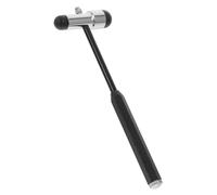 minkissy martello a percussione Martello Strumento martello neurologico martello per esame neurologico strumento di test diagnostici Lega di zinco Black
