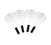 minkissy Maschera Da Salone 4 Pezzi Taglio Di Manuale Taglio Di In Plastica Maschera Protettiva Per Trasparente Per Parrucchiere