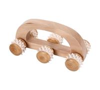 minkissy Massaggiatore Manuale Portatile in Legno per Corpo Roller Muscolare Leggero e Robusto Strumento per Sollievo da Affaticamento e Stimolazione Circolazione Adatto Braccia Schiena e