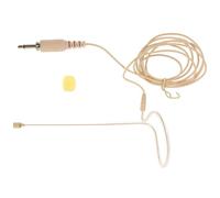minkissy Microfono Auricolare Wireless Portatile Archetto, Registrazione Audio, Materiale Spugna e Metallo, Spina 3.5mm per Performance e Public Speaking