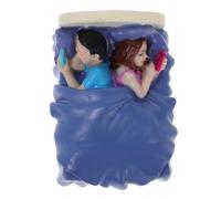 minkissy Miniatura Scultura Decorativa in Resina per Camera da Letto Accessorio Moderno Soprammobile Terapeutico per Comunicazione e Sentimenti Regalo Casa Creativo