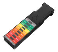 minkissy Misuratore Emf Digitale Portatile Compatto in Abs per Rilevazione Campi Elettromagnetici Casa e Ufficio Leggero e Preciso