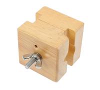 minkissy Morsa Per Casse Orologi in Metallo e Legno e Durevole Strumento Per Riparazione Degli Orologi Per Fissaggio Sicuro e Sostituzione Batteria Adatta Per Personale e Professionale