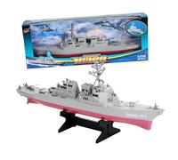 minkissy Nave da Guerra per Bambini Decorazione Cameretta Educativo in Resina Compleanno Adatto per Case e Uffici