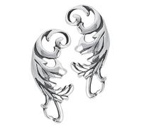 minkissy Orecchini Forma Di Orecchio Vintage Da Donna in Argento Orecchini Forma Di Arrampicata Minimalisti Bottone Piccoli Da Donna