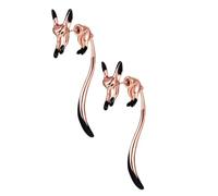 minkissy Orecchini Modellabili in Di Volpe Unici Accessori Per Orecchie Decorazioni Per Orecchie Come Piccoli Regali Adatti Per Chi Ha Allergie Materiali Comuni