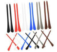 minkissy Paia accessori per occhiali cuffia antirumore tendi occhiali ganci per le orecchie per occhiali manica della gamba dell'orecchio degli occhiali fermavetro Gel di silice
