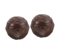 minkissy Palle da in Legno per Mani Sfere Piccole Portatili per Palmare Tensione e Stress per Adulti ed Anziani Design Liscio e Resistente