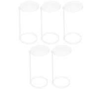 minkissy Paraspruzzi per Umidificatore 5 Pezzi in Plastica Supporto Antispruzzo per Fontana e Laghetto, Protezione per Mantenere Asciutta la Stanza