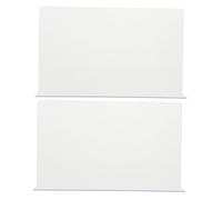 minkissy Paraspruzzi per Vasca da Bagno in PVC e Facile da Pulire, Barriera Acqua Angolare 2 Pezzi per Bagno e Cucina