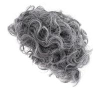 minkissy Parrucca Grigia Riccia Corta da Donna Parrucca Sintetica per Cosplay e Feste per Performance e Halloween Leggera e Adatta Tutte le Età