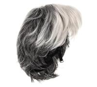 minkissy Parrucche Parrucca Da Vecchia Signora Parrucca Da Nonna Parrucca Per Donne Parrucca Cosplay Parrucca Da Spettacolo Teatrale