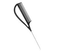 minkissy Pettine A Coda in Metallo Per Uomo Pettine Per Lo Styling Dei A Denti Larghi Per Intrecciare Tingere Separare Uso in Salone
