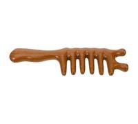 minkissy Pettini A Denti Larghi Per Il Cuoio Capelluto Per Massaggio Portatile Pettine Per in Legno Naturale Comodo Per Ricci Non-grip Presente