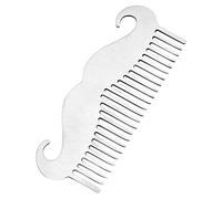 minkissy Pettini Tascabili Per Uomo Presa Dissolvenza Setola Shampoo Baffi Uomini Pettine Tagliaunghie Kit Bigodino Rasoi Clipper Trimmer Parà Bigodini Acciaio Inossidabile
